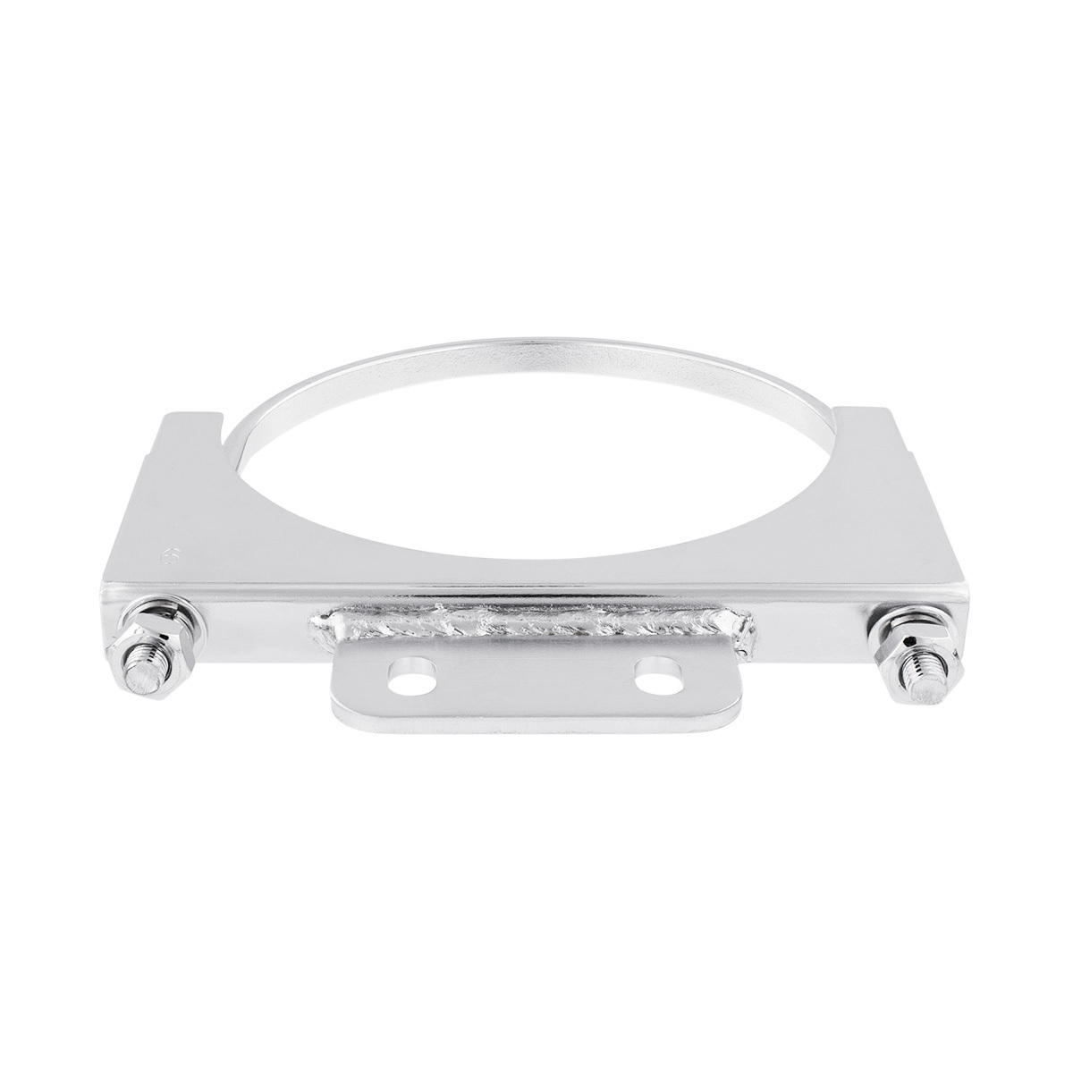 6" Chrome Cab Exhaust Clamp For Peterbilt