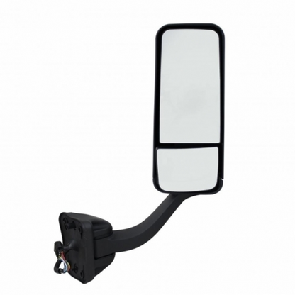 Black Mirror Assembly With Heated Mirror For 2008-2017 Freightliner Cascadia - Passenger