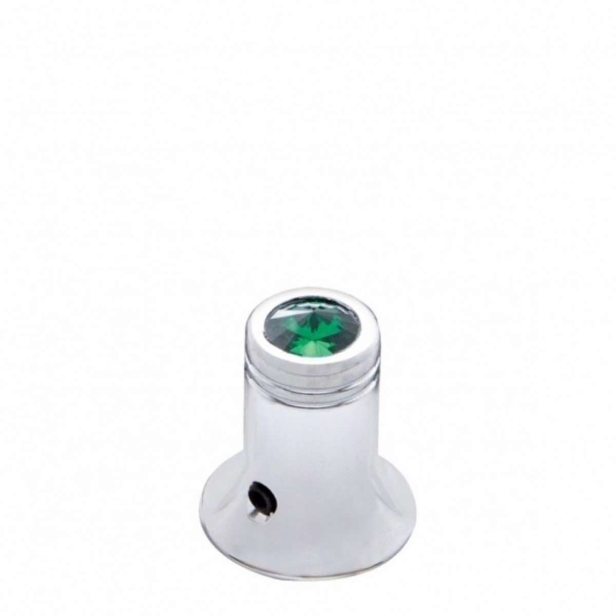 CB Channel Knob - Green Crystal
