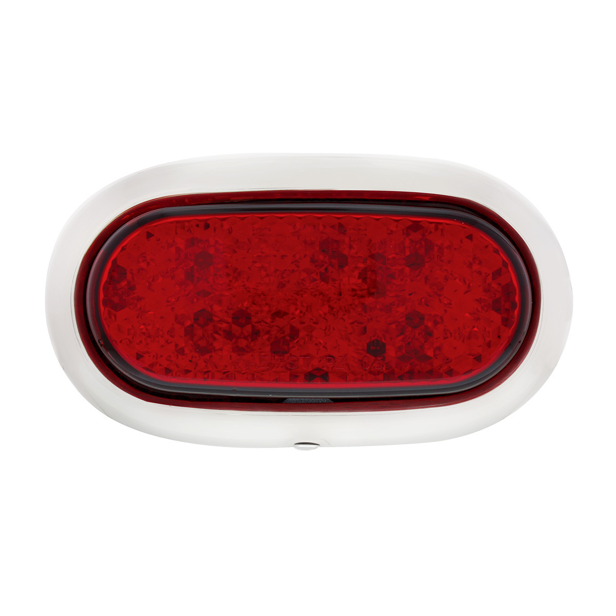 LED Tail Light With Stainless Steel Bezel For 1942-48 Ford Car