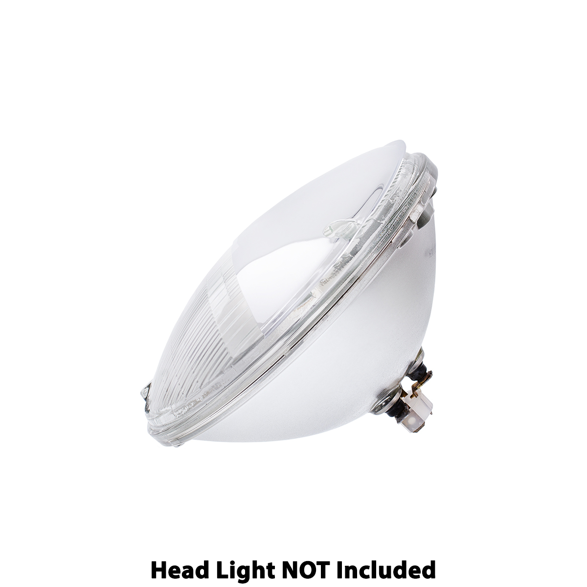 Chrome Half-Moon Shield For 5-3/4" Headlight (Pair)