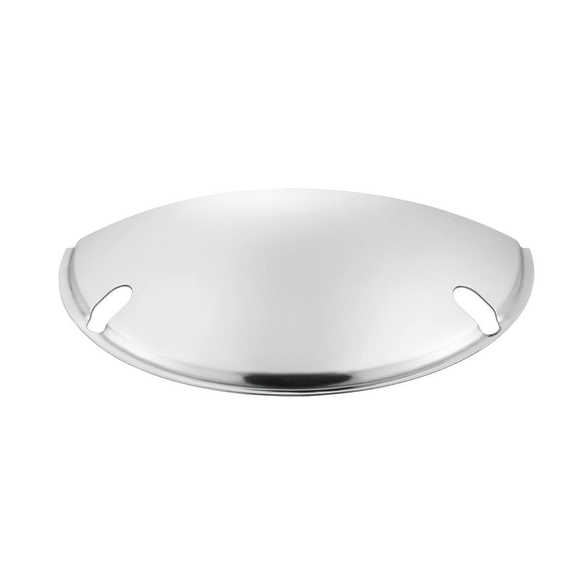 Chrome Half-Moon Shield For 5-3/4" Headlight (Pair)
