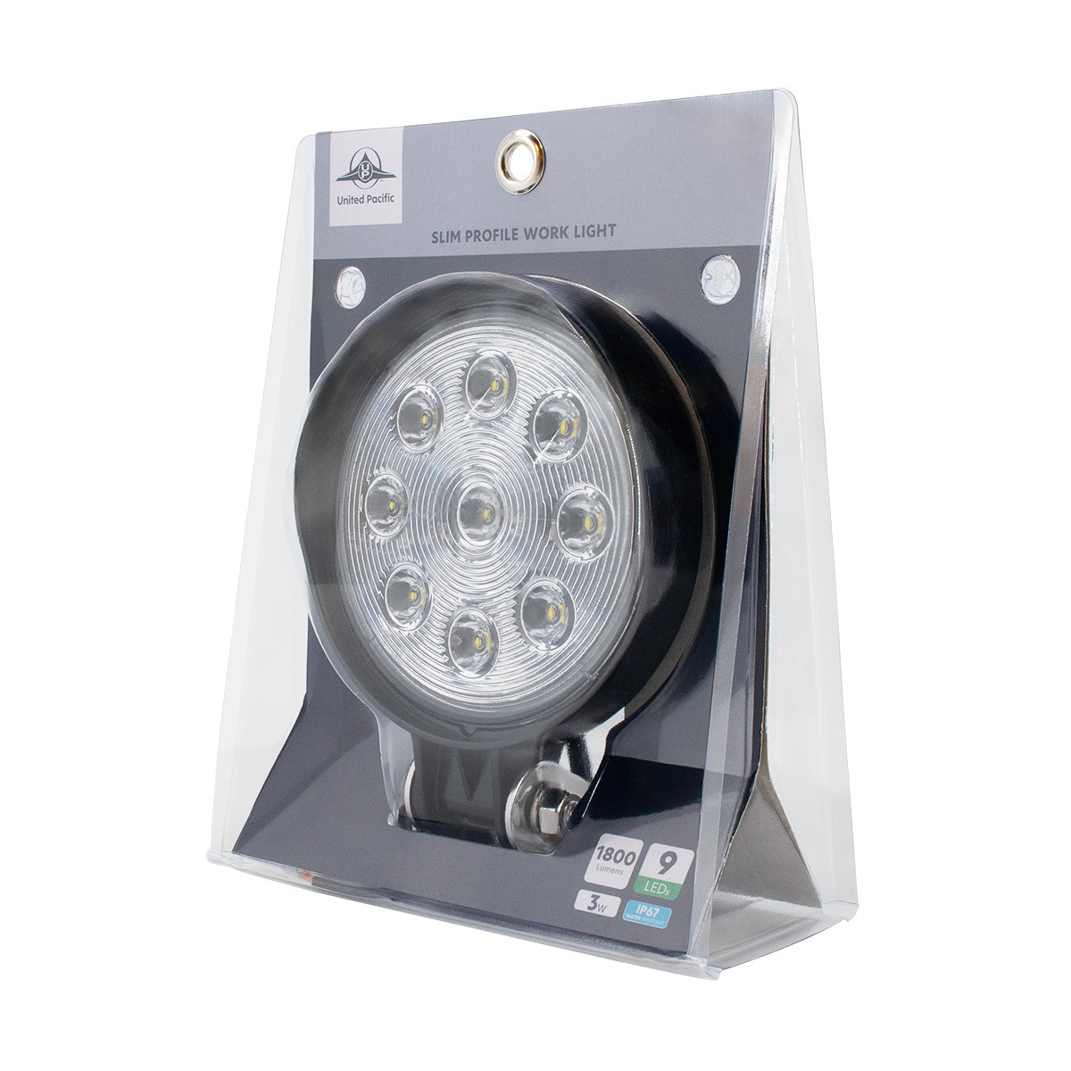 9 High Power 3-Watt LED Work Light - Slim Profile