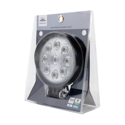 9 High Power 3-Watt LED Work Light - Slim Profile
