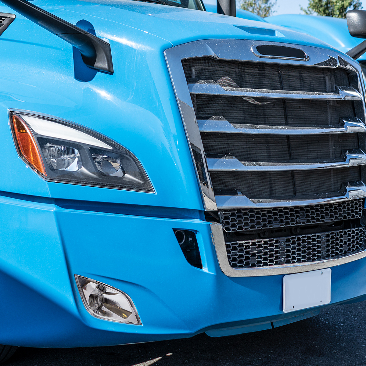 High Power LED Chrome Fog Light For 2018-2024 Freightliner Cascadia - Passenger