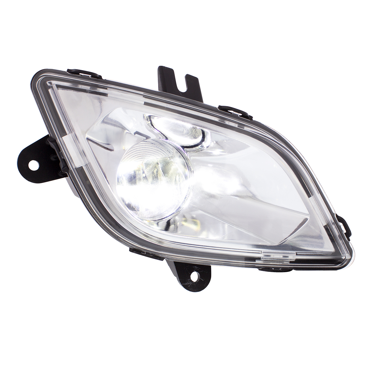High Power LED Chrome Fog Light For 2018-2024 Freightliner Cascadia - Passenger