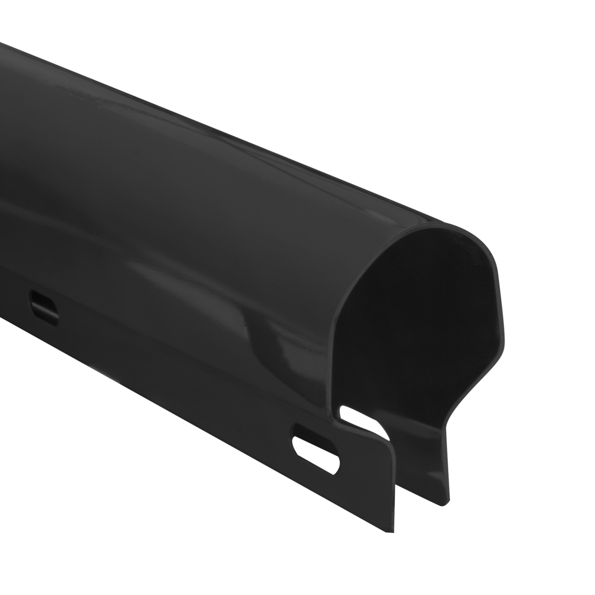 30" Black Heavy Duty Mud Flap Hangers - 2.5" Bolt Pattern - Competition Series (Pair)