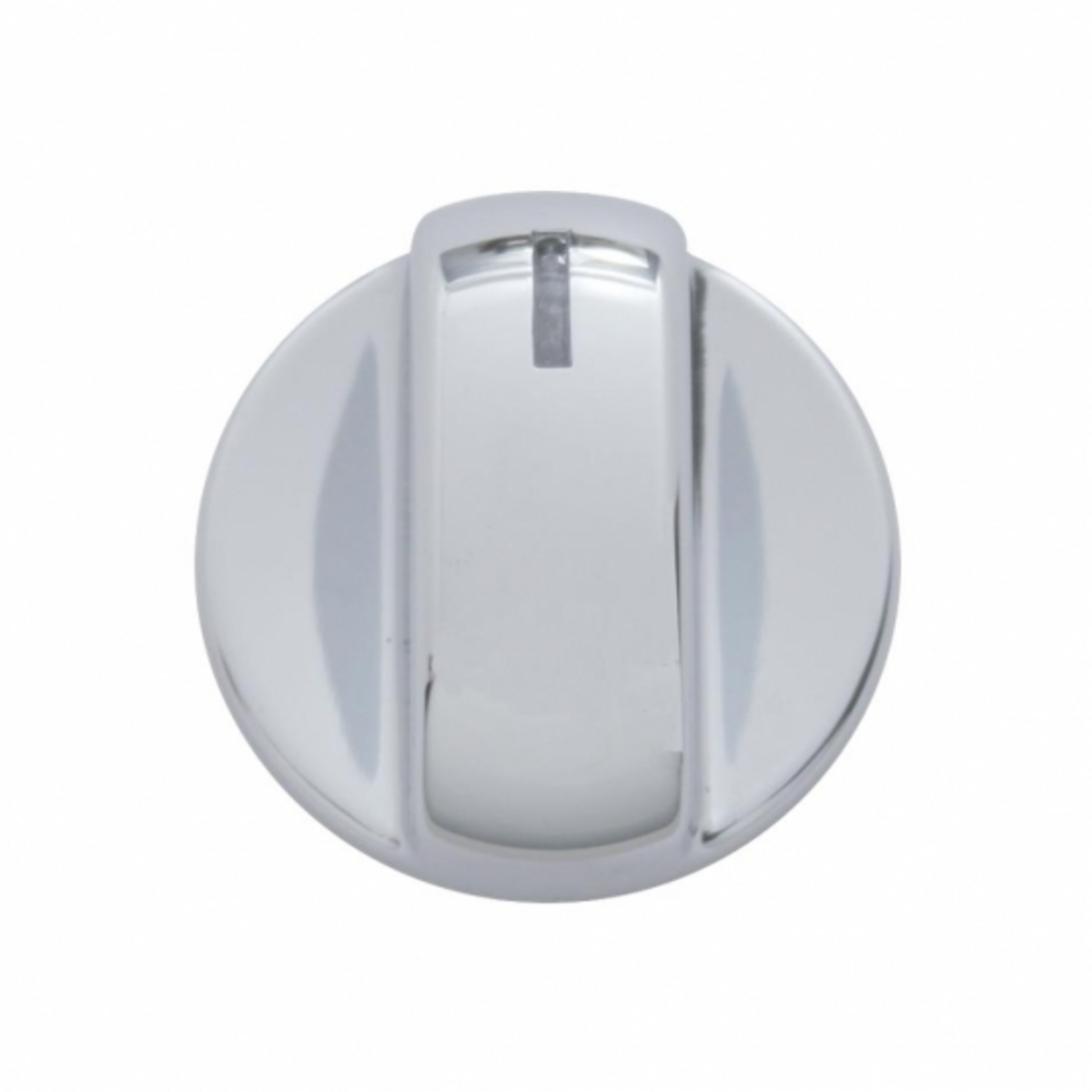 Chrome Plastic A/C Knob Cover For 2003-2017 Volvo VNL (3-Pack)