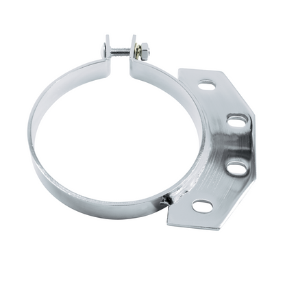 6" Chrome Exhaust Clamp For Peterbilt Ultra Cab