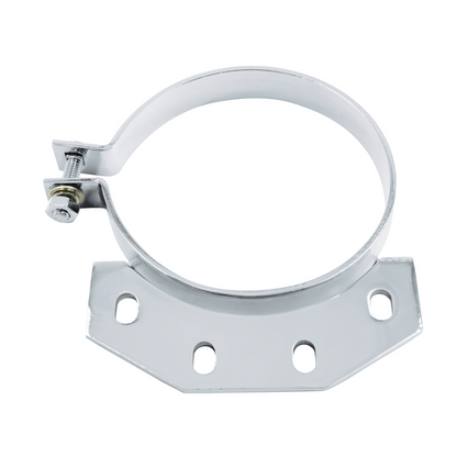 6" Chrome Exhaust Clamp For Peterbilt Ultra Cab
