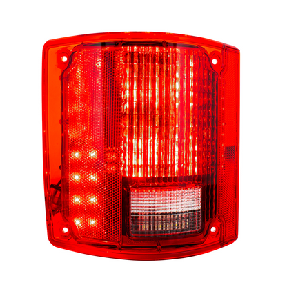 56 LED Sequential Tail Light Without Trim For 1973-1987 Chevy & GMC Truck - L/H