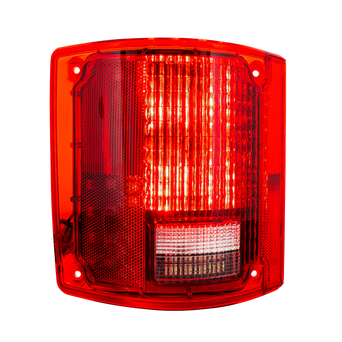 56 LED Sequential Tail Light Without Trim For 1973-1987 Chevy & GMC Truck - L/H
