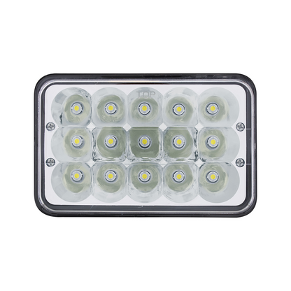 ULTRALIT - 15 High Power LED 4" X 6" Rectangular Light