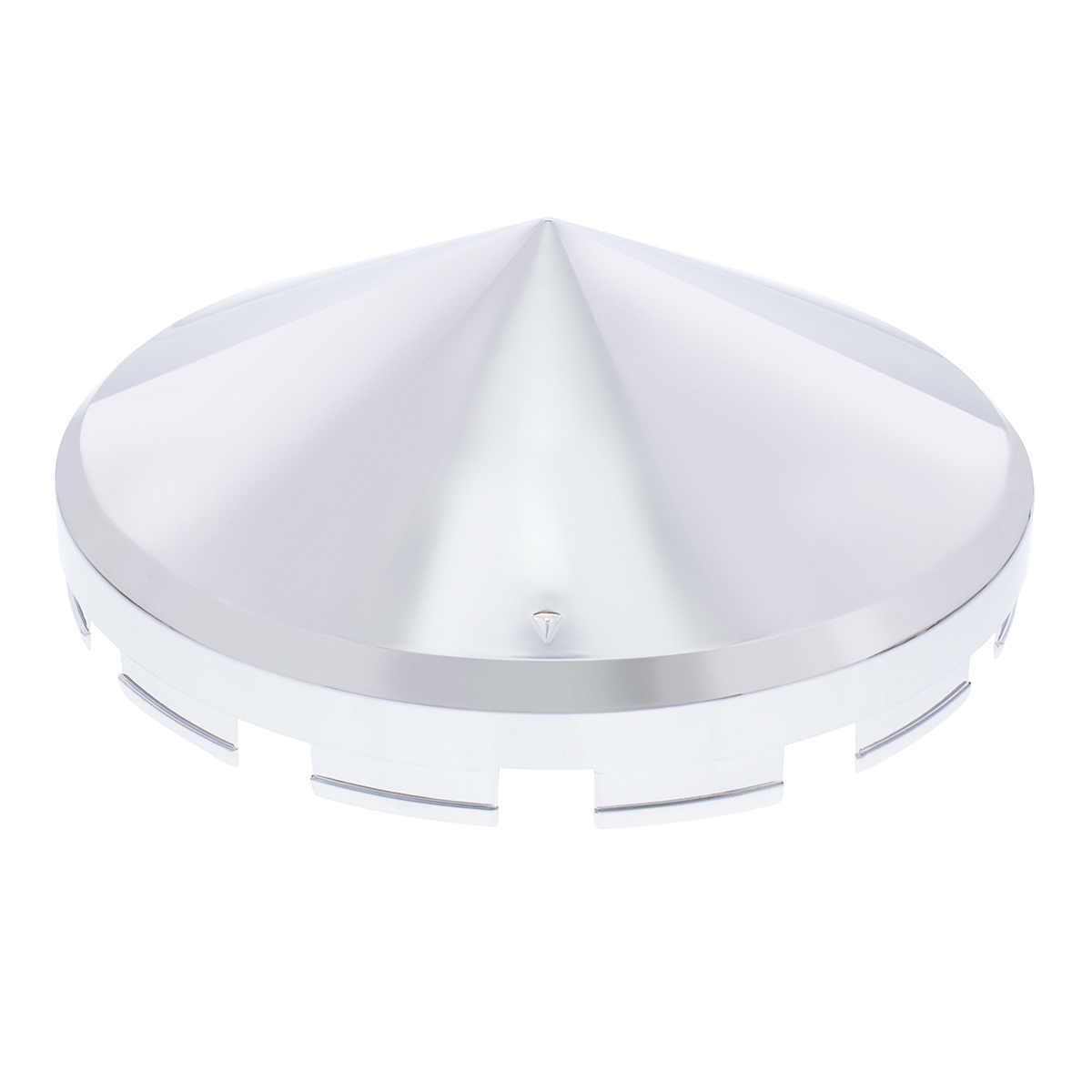 Pointed Front Axle Hubcap Only For 10254 & 10241 - Chrome