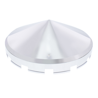 Pointed Front Axle Hubcap Only For 10254 & 10241 - Chrome