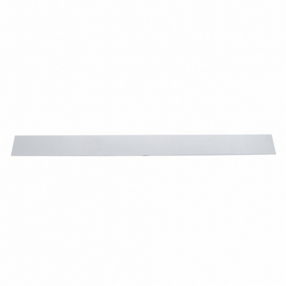 2" X 24" Stainless Top Mud Flap Plate - Welded Stud