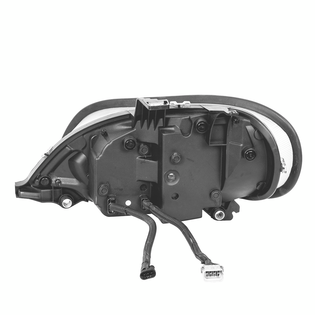 Black LED Projection Headlight Assembly For 2003-2024 Freightliner M2- Passenger