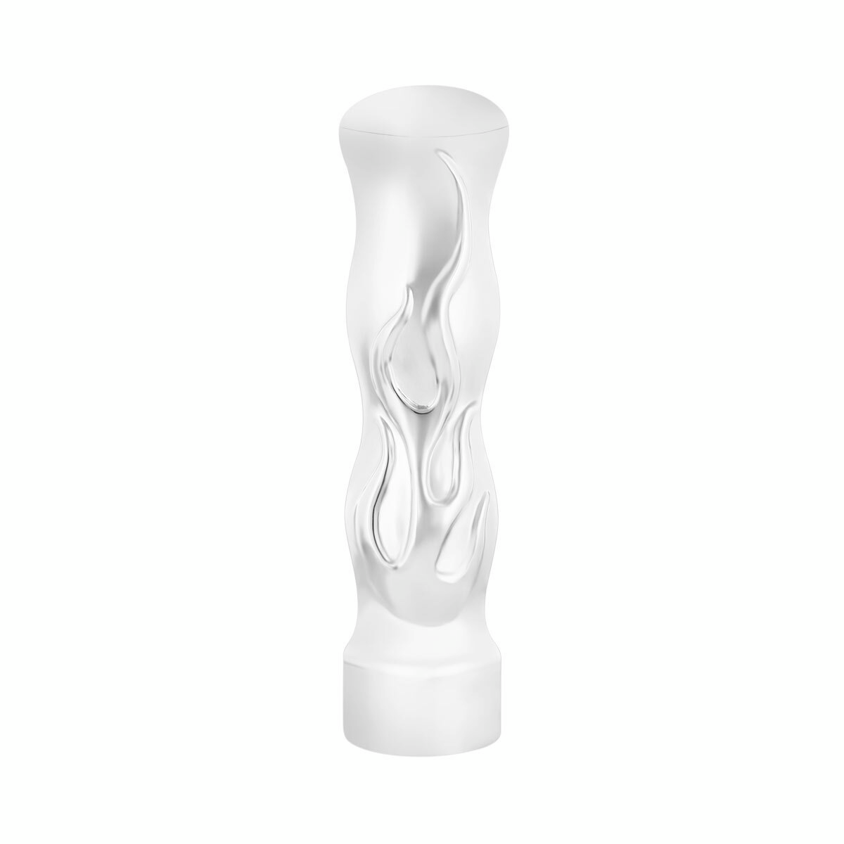1/2"-13 Thread On Flame Gearshift Knob - Chrome