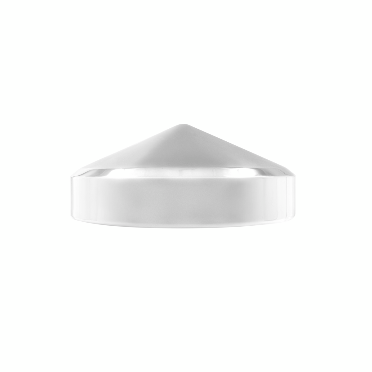 5-1/2" To 6" Chrome Pointed Horn Cover