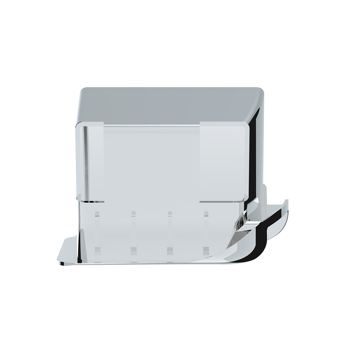 Chrome Plastic Ashtray Trim For 2006 And Newer Peterbilt