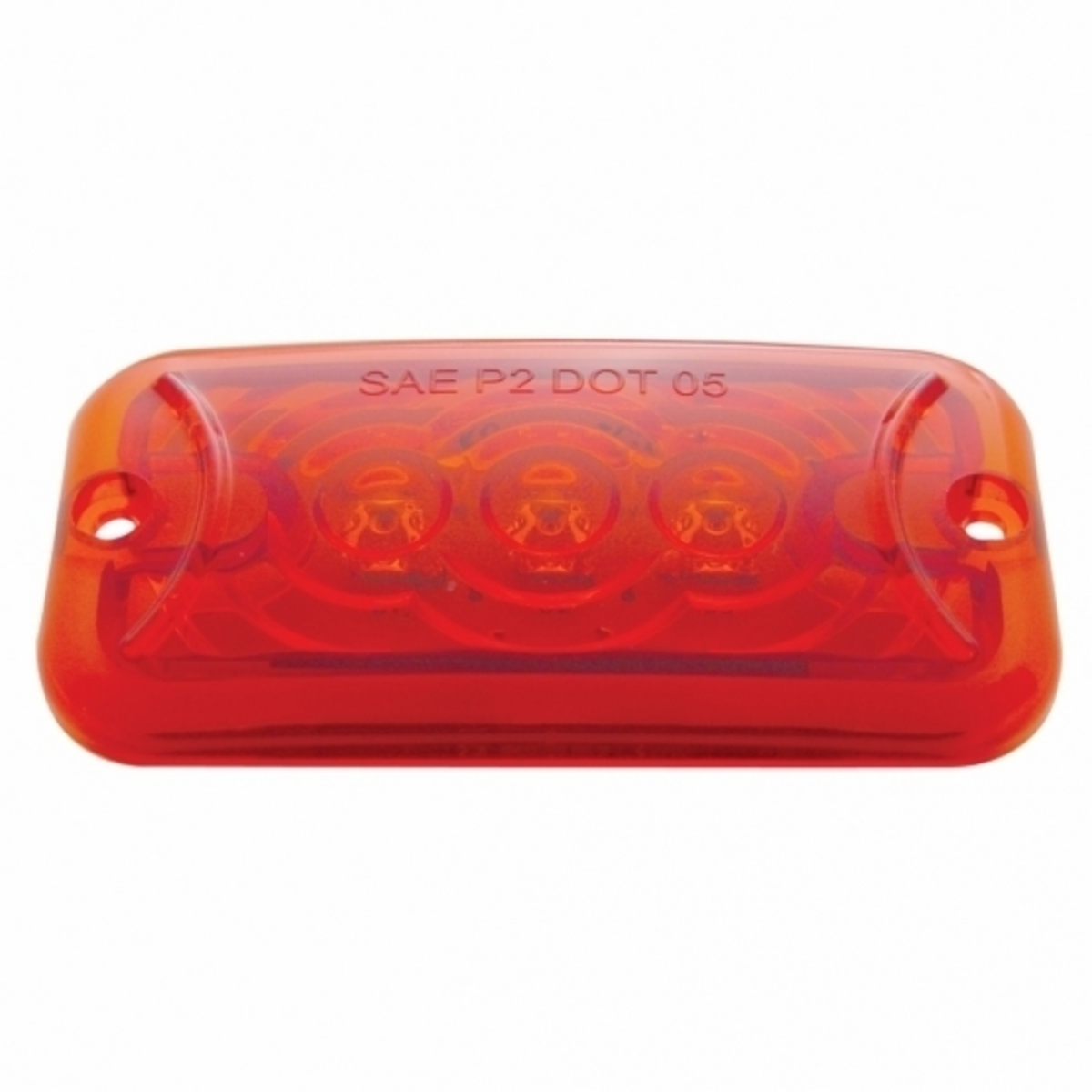 3 LED Clearance Marker Light - Red LED/Red Lens