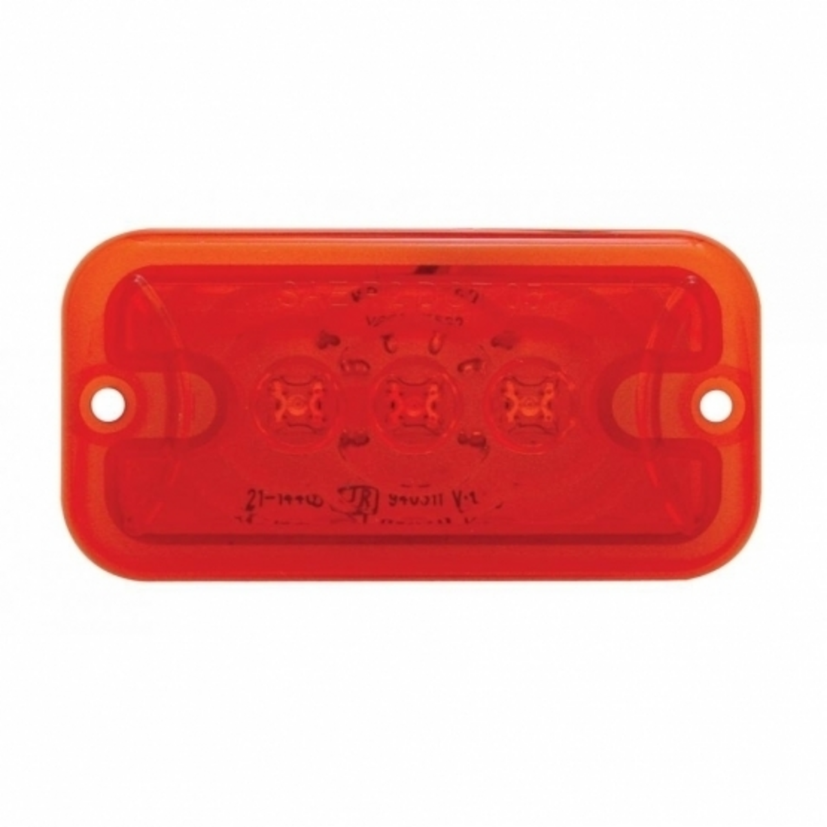 3 LED Clearance Marker Light - Red LED/Red Lens