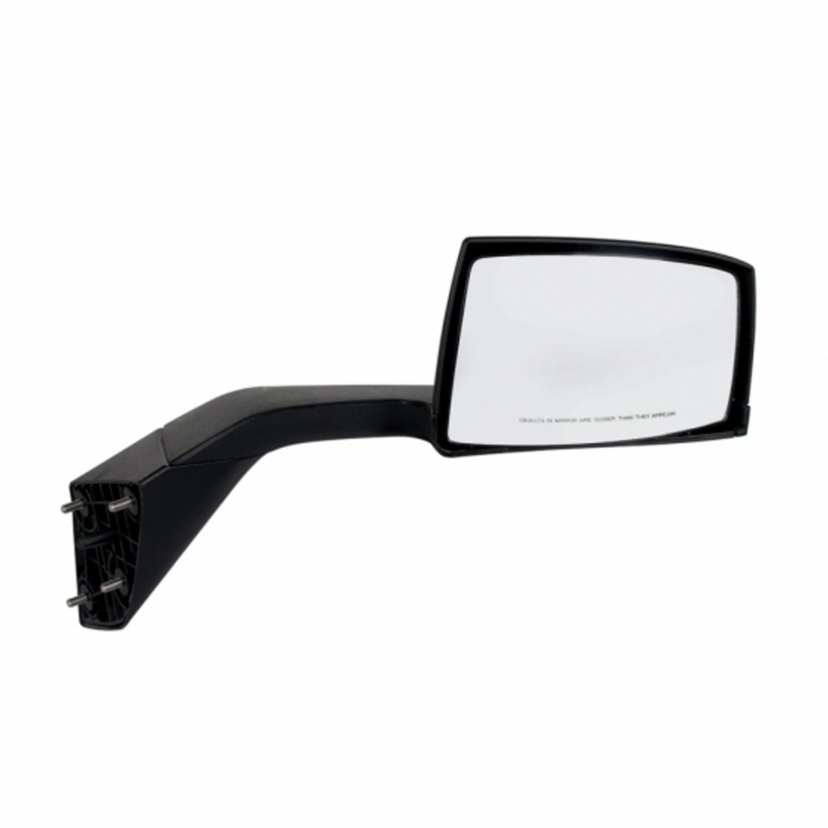 Black Hood Mirror Assembly For 2004-2014 Volvo VN - Passenger