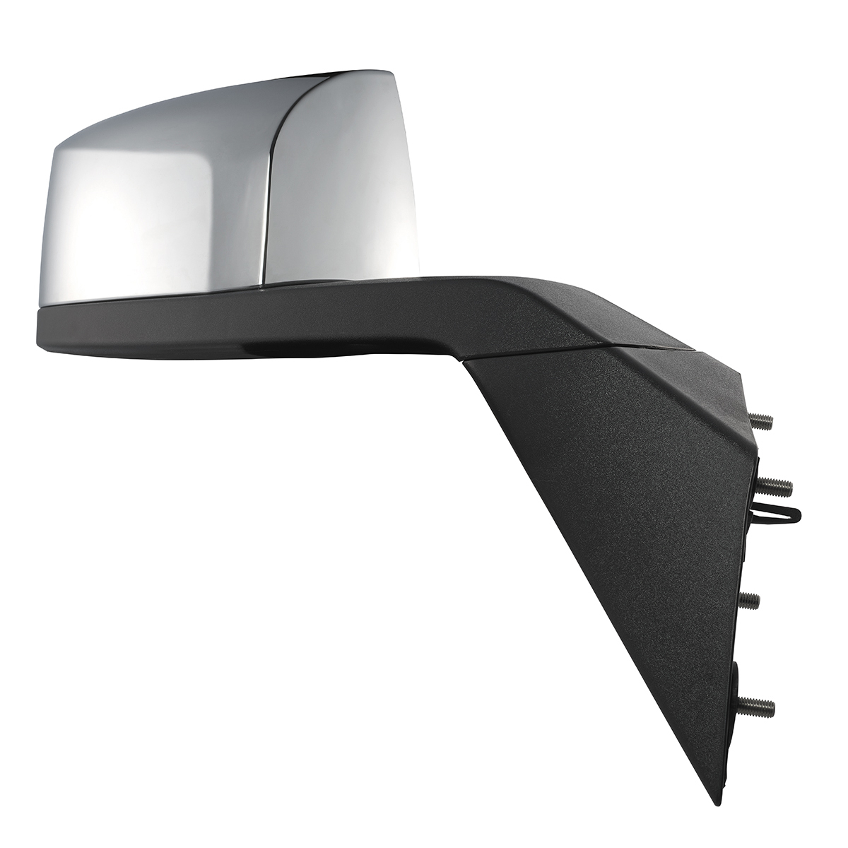 Chrome Hood Mirror Assembly For 2004-2014 Volvo VN/VNL - Passenger