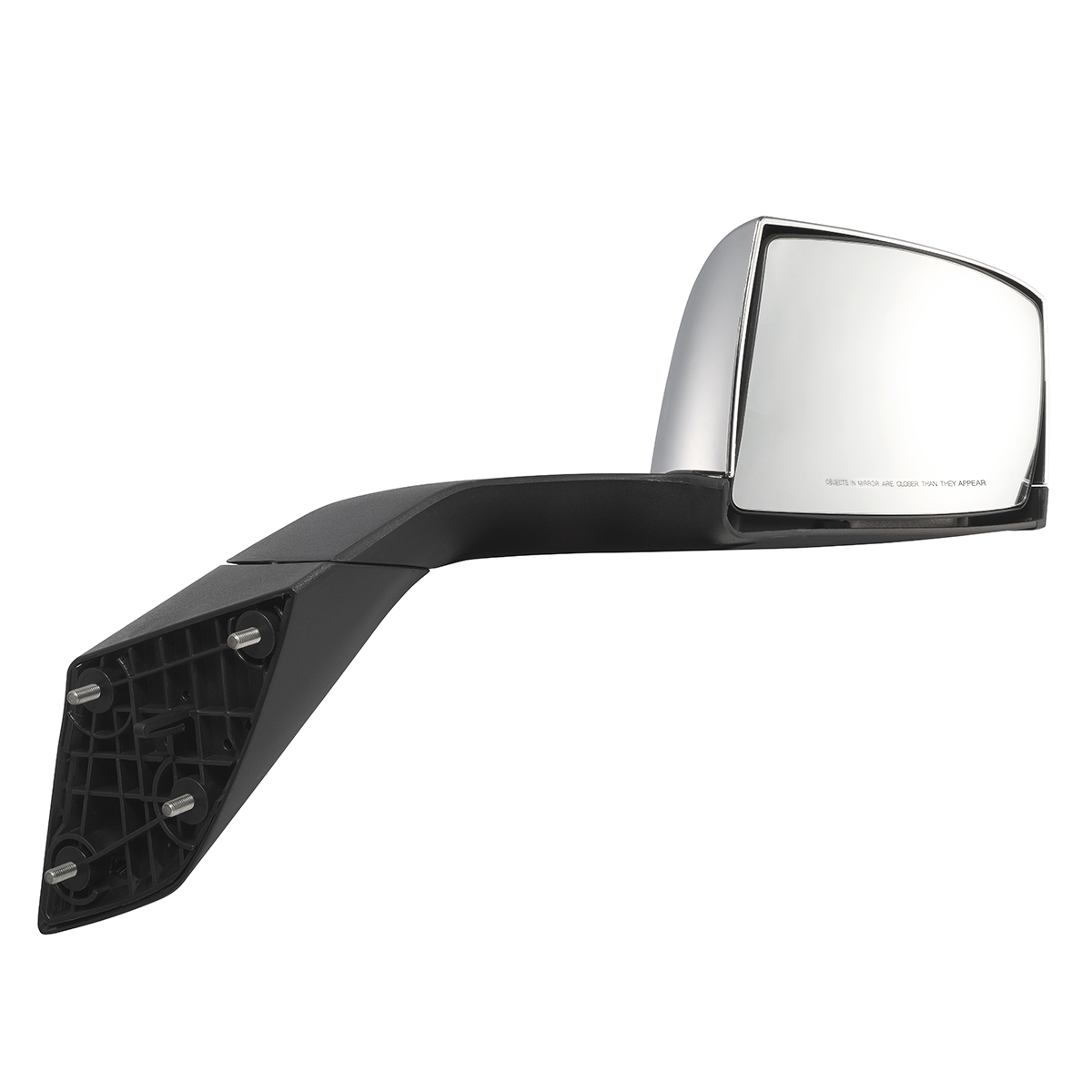 Chrome Hood Mirror Assembly For 2004-2014 Volvo VN/VNL - Passenger