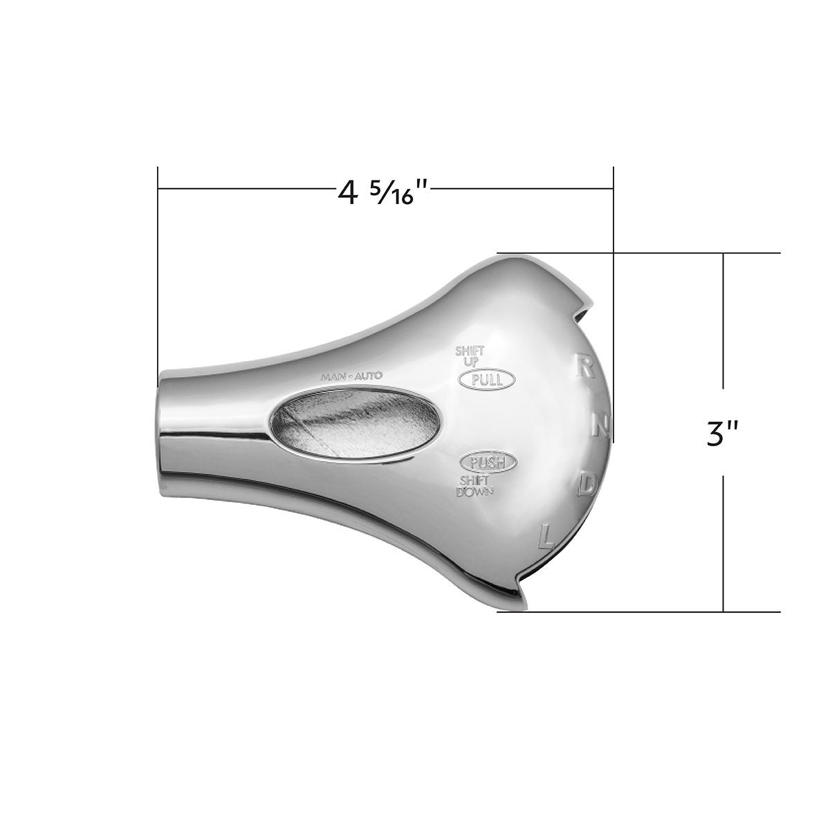 Chrome Smart Shift Cover For Freightliner