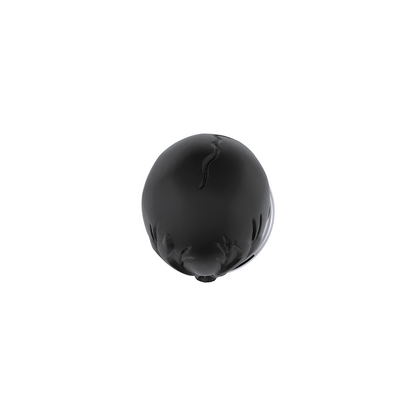 Thread-On 3-Skull Gearshift Knob With Adapter For Eaton-Fuller 13/15/18 Speed Shifter-Matte Black