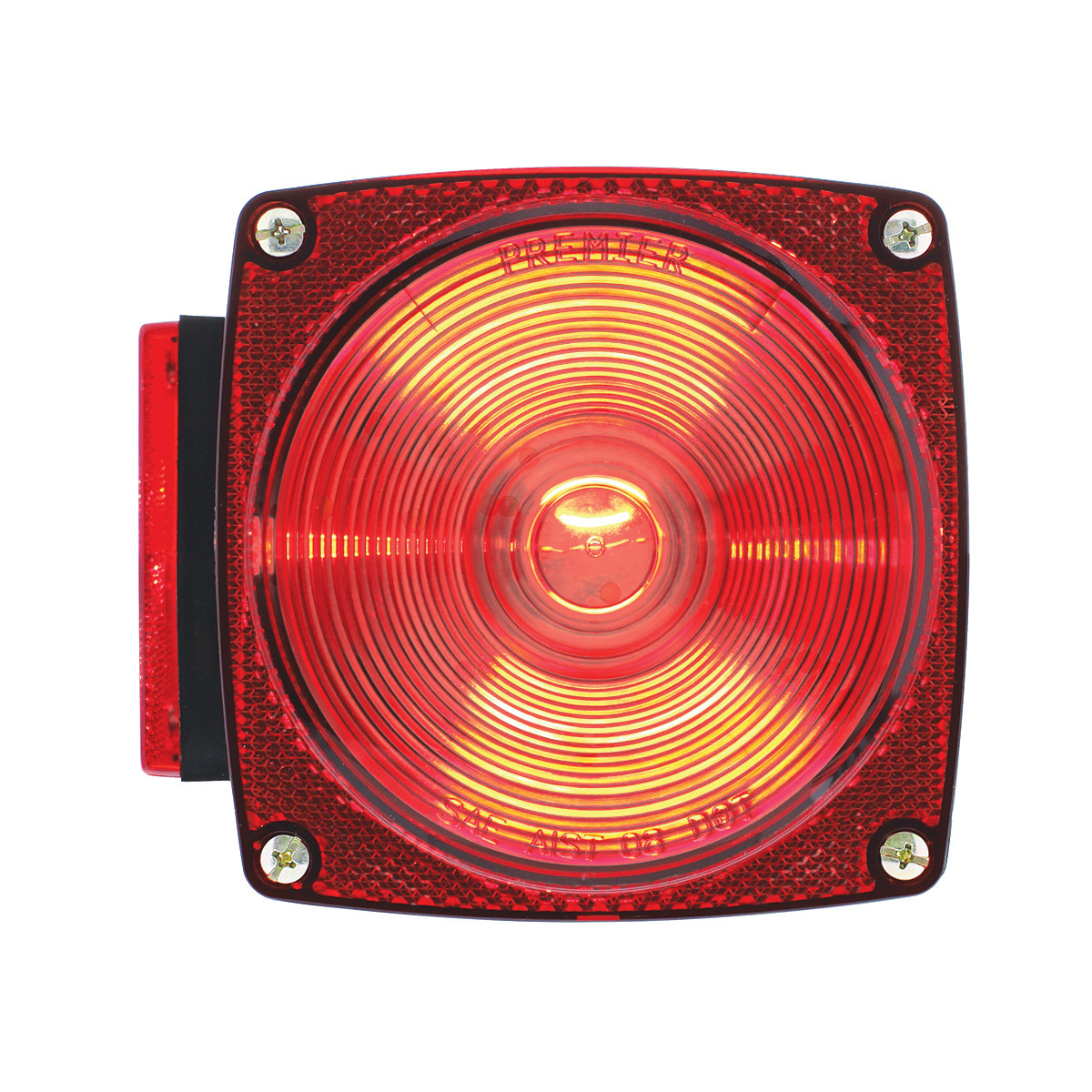Under 80" Wide Combination Trailer Light With License Light (50 Pcs)