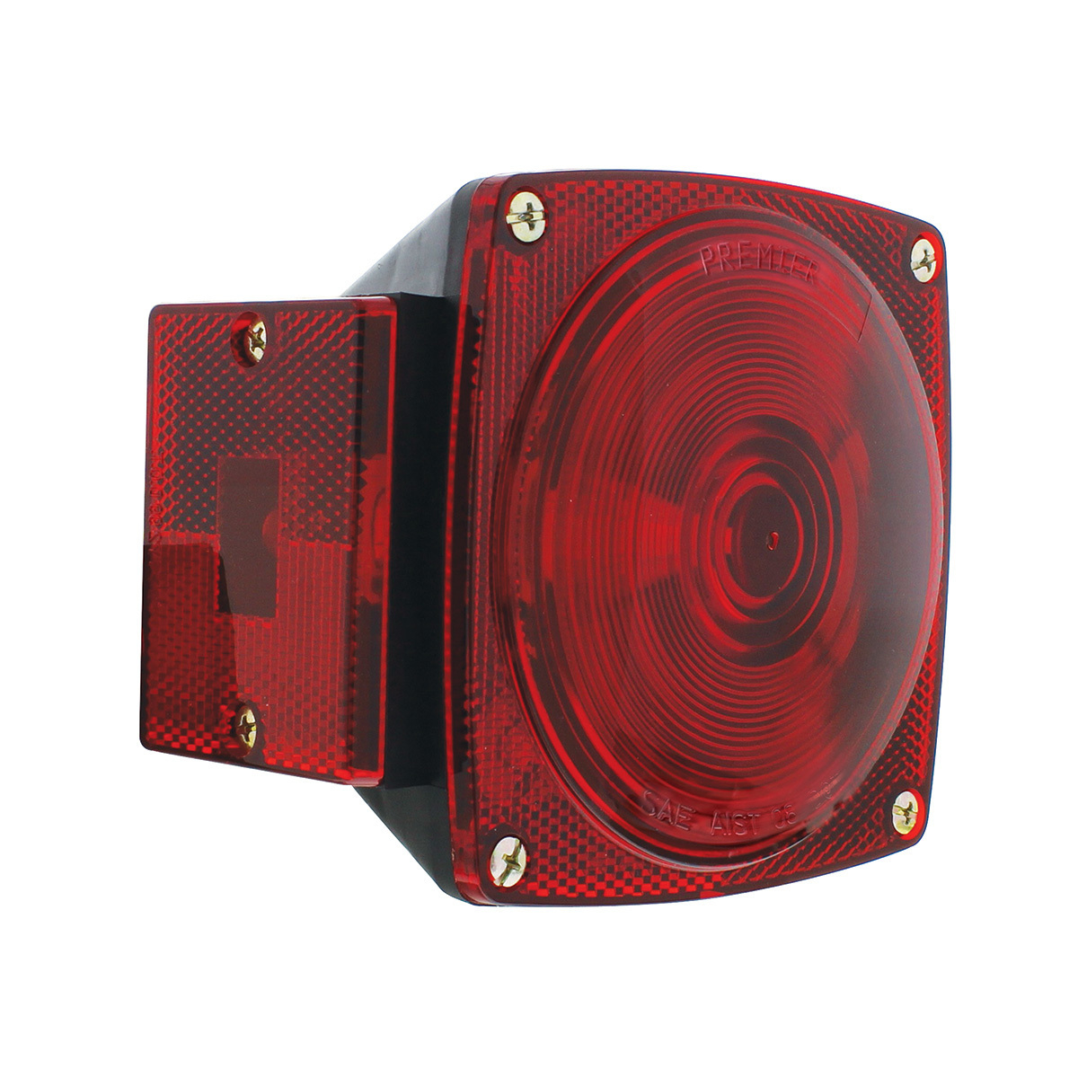 Under 80" Wide Combination Trailer Light With License Light (50 Pcs)