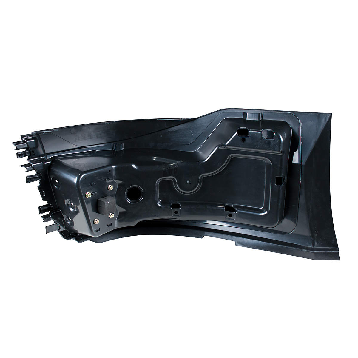 Bumper End Without Fog Light For 2015-2017 Volvo VNL Short Hood With Aero Style Bumper - Driver