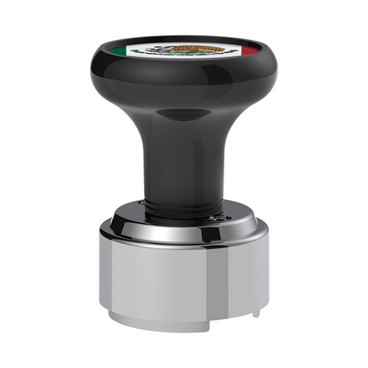 Thread-On Gearshift Knob With 9/10 Speed Adapter & Mexico Flag Sticker - Black