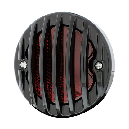 Incandescent Tail Light With Black Grille Bezel For 1933-36 Ford Truck - R/H