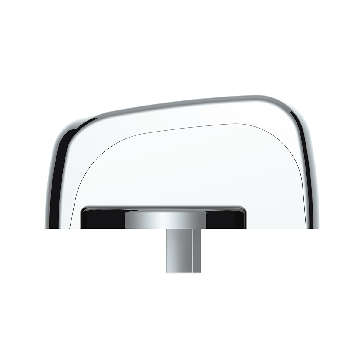 Chrome Plastic A/C Control Knob For 2005-2010 Freightliner Century, Coronado & Columbia