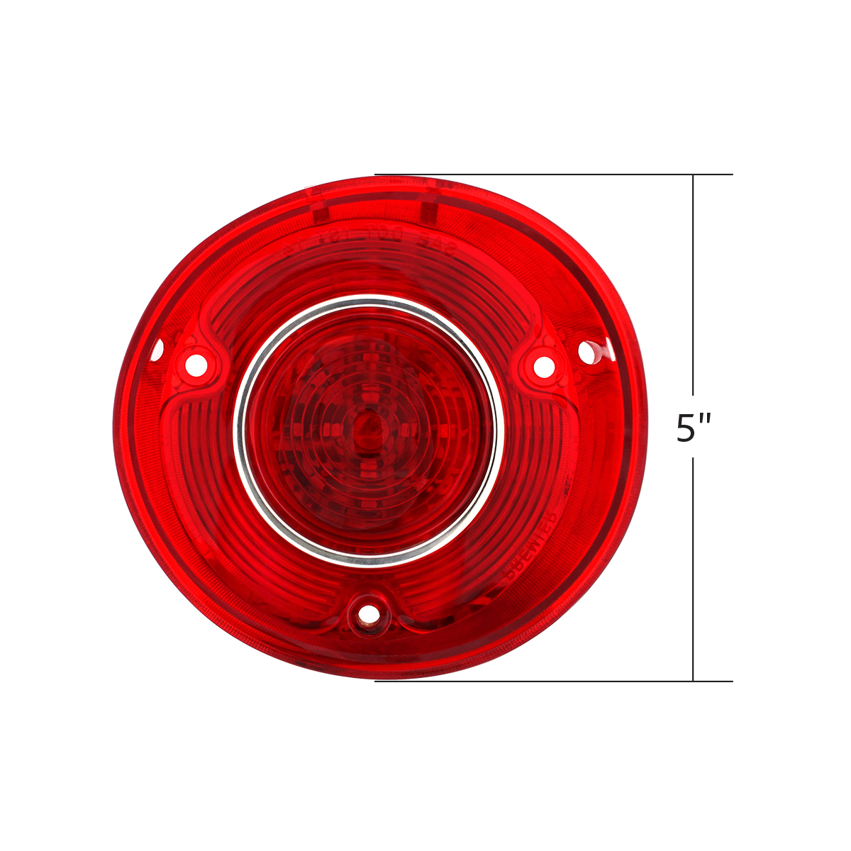 42 LED Tail Light With Stainless Steel Trim For 1972 Chevy Chevelle SS/Malibu - R/H