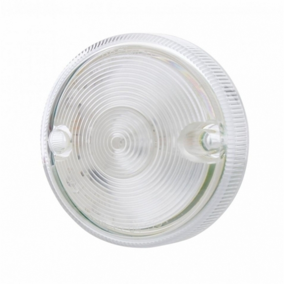 15 LED 3" Series 2 Light For Double Face Light Housing - Red LED/Clear Lens (Bulk)