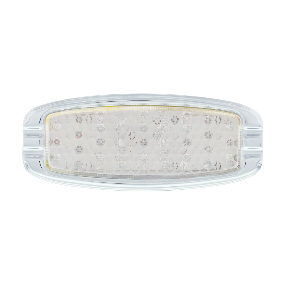 39 LED 1941-1948 Chevrolet Car Style Tail Light With Flush Mount Bezel, Clear Lens