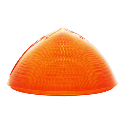 Plastic Parking Light Lens For 1955-57 Chevy Truck, Amber