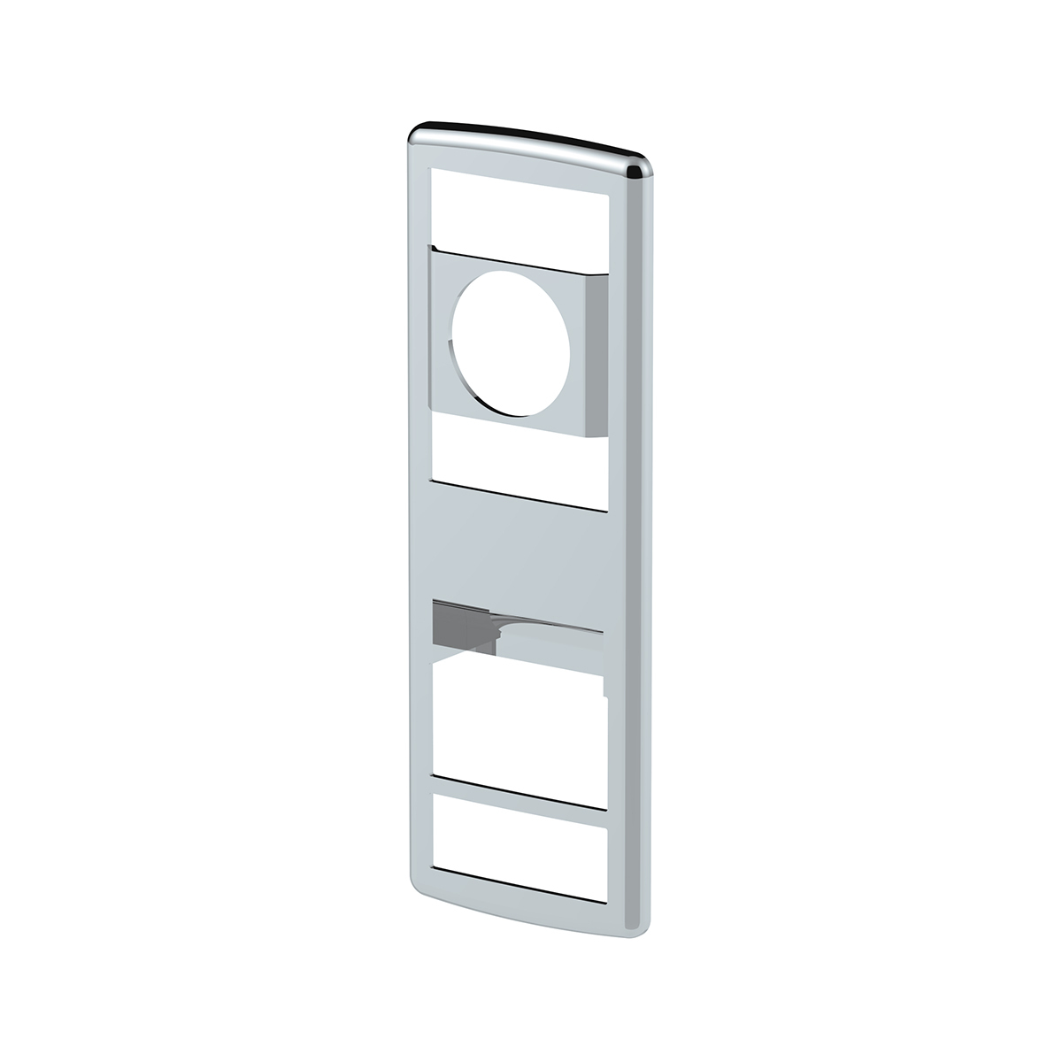Chrome Door Switch Cover With Power Windows/Mirrors/Door Locks For 2018-2026 Freightliner Cascadia - Driver