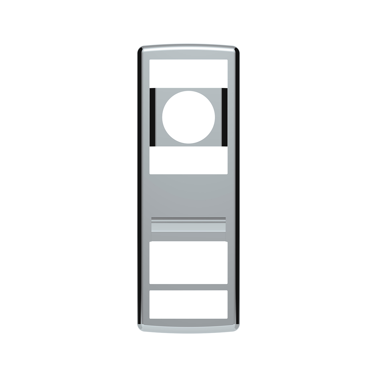 Chrome Door Switch Cover With Power Windows/Mirrors/Door Locks For 2018-2026 Freightliner Cascadia - Driver