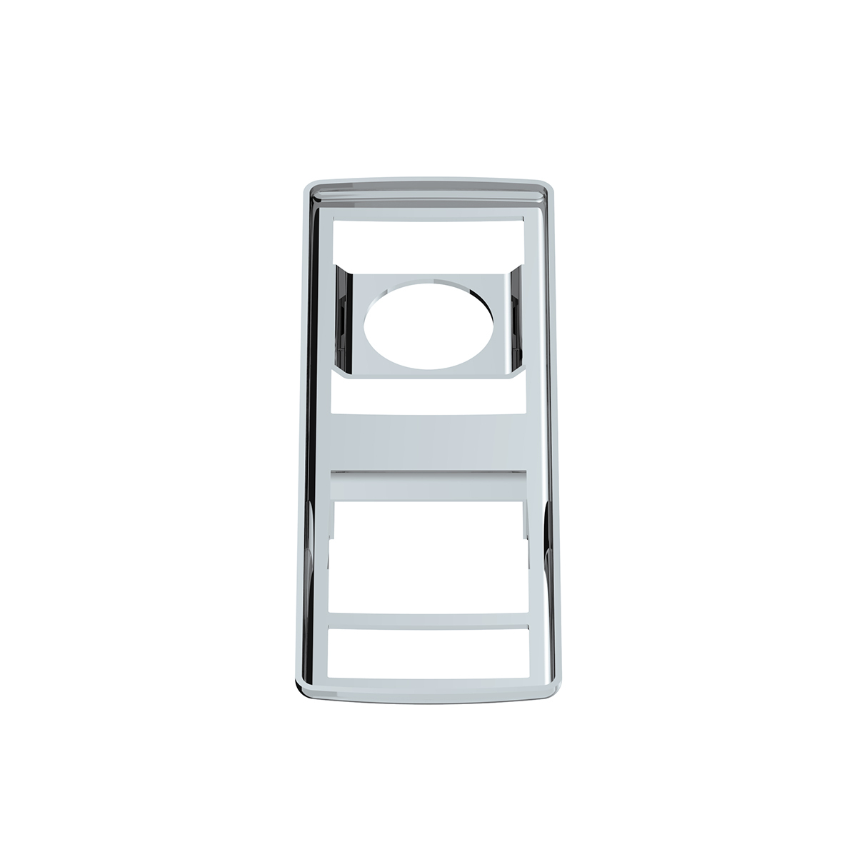 Chrome Door Switch Cover With Power Windows/Mirrors/Door Locks For 2018-2026 Freightliner Cascadia - Driver
