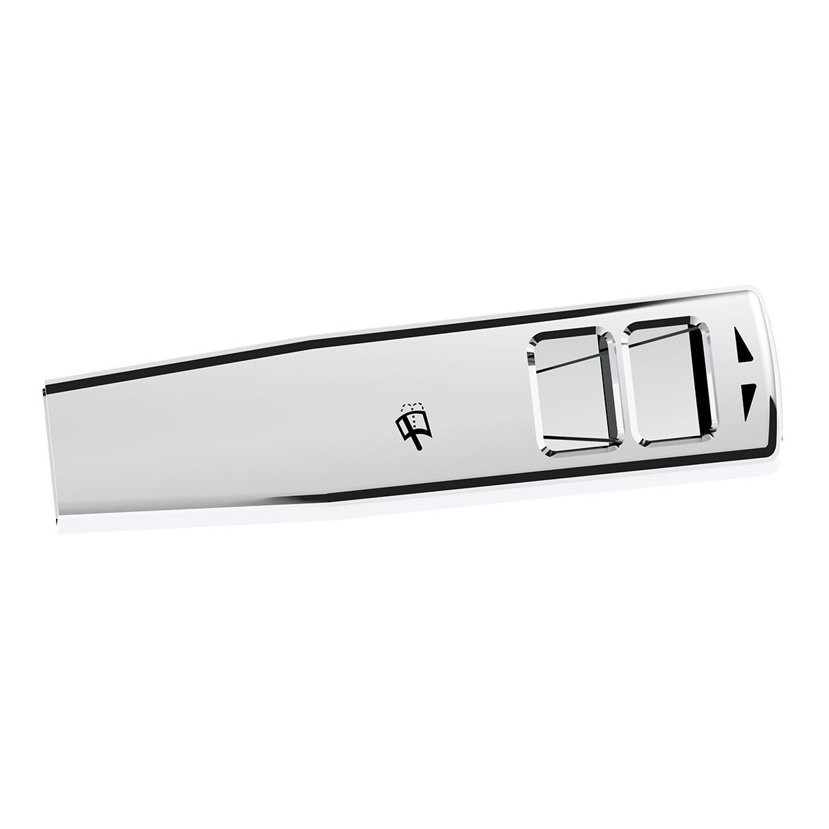 Chrome Plastic Wiper Lever Cover For 2018 & Older Volvo VNL