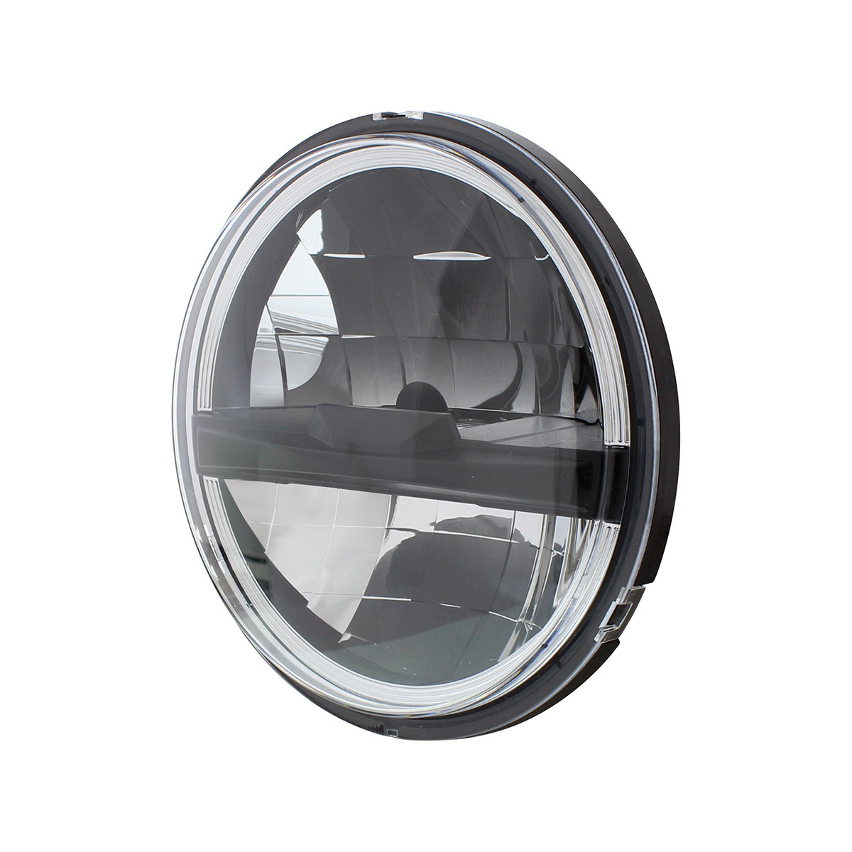 ULTRALIT - 8 High Power LED 5-3/4" Headlight - Black
