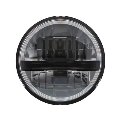 ULTRALIT - 8 High Power LED 5-3/4" Headlight - Black