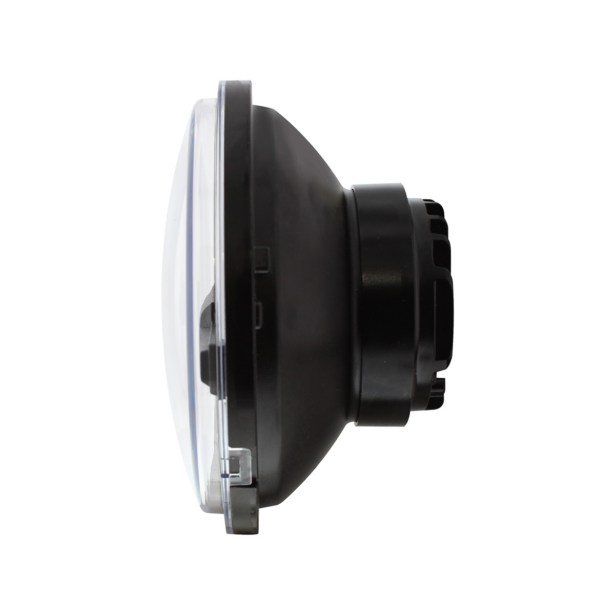 ULTRALIT - 8 High Power LED 5-3/4" Headlight - Black