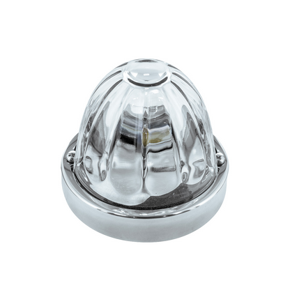 Glass Watermelon Flush Mount Kit -Clear
