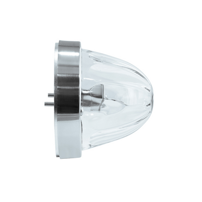 Glass Watermelon Flush Mount Kit -Clear
